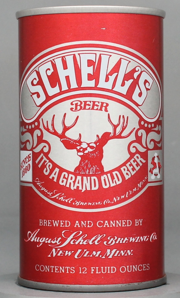 Schell's Beer 12 Oz Tab Top Can