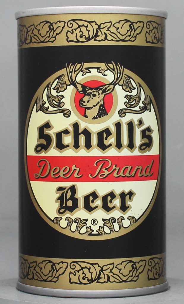 Schell's Deer Brand Beer 12 Oz Tab Top Can