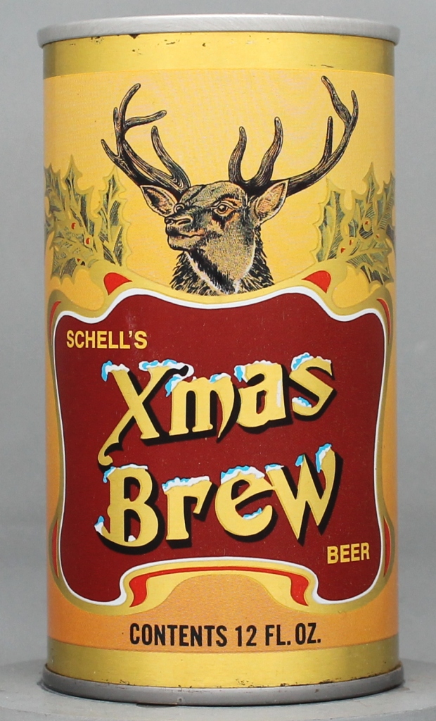 Schell's Xmas Brew Beer 12 Oz Tab Top Can