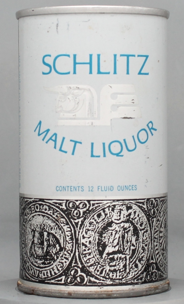 Schlitz Malt Liquor 12 Oz Tab Top Can