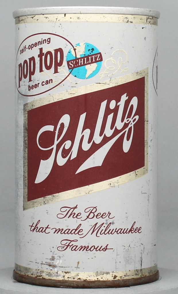 Schlitz Beer 12 Oz Zip Top Can