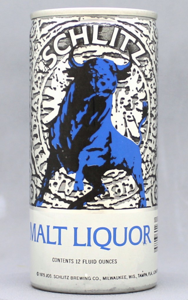 Schlitz Malt Liquor 12 Oz Tab Top Can