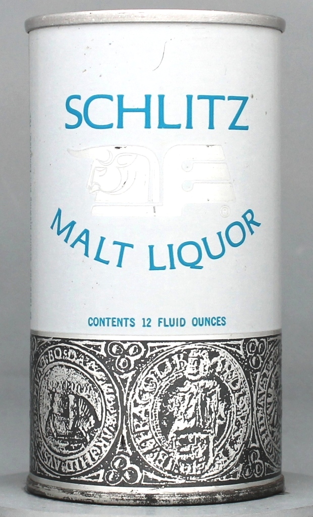 Schlitz Malt Liquor 12 Oz Tab Top Can