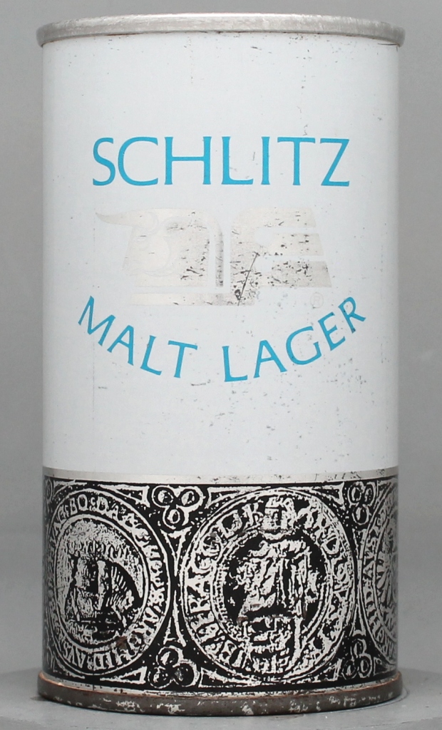 Schlitz Malt Lager 12 Oz Zip/Tab Top Can