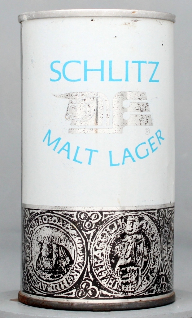 Schlitz Malt Lager 12 Oz Zip Top Can