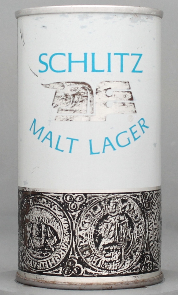 Schlitz Malt Lager 12 Oz Tab Top Can