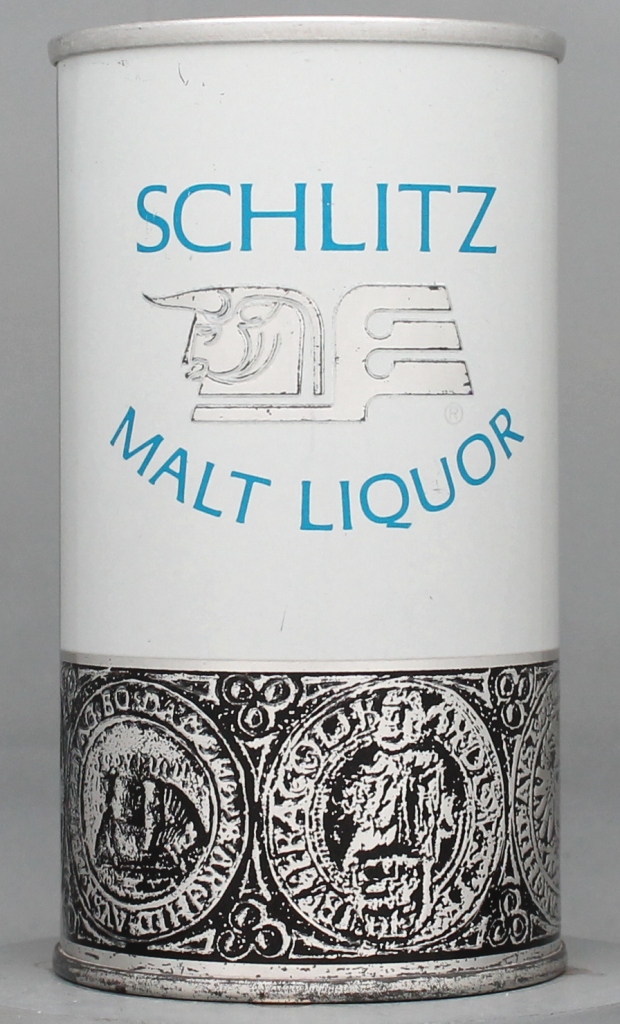 Schlitz Malt Liquor 12 Oz Zip/Tab Top Can