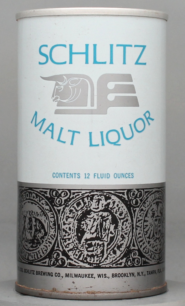 Schlitz Malt Liquor 12 Oz Tab Top Can