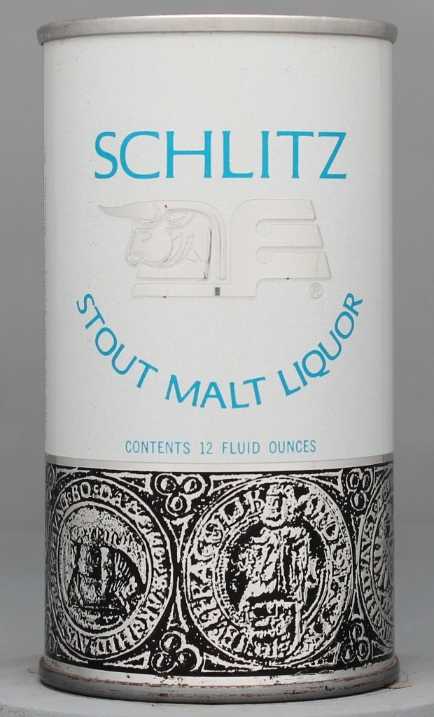 Schlitz Stout Malt Liquor 12 Oz Tab Top Can