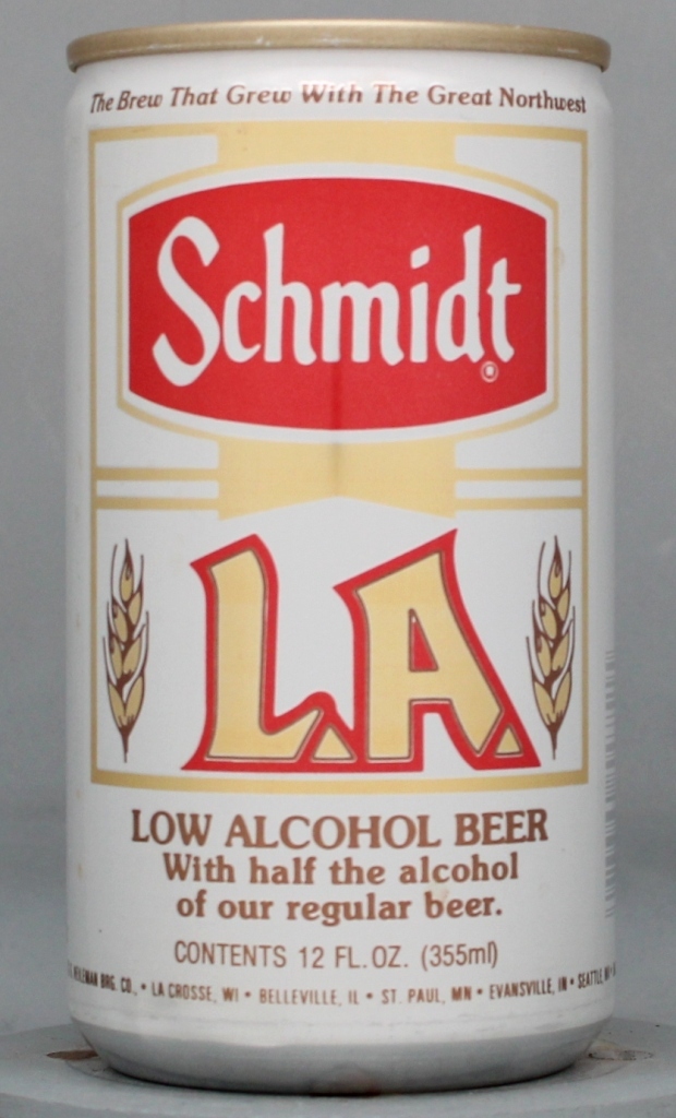 Schmidt L.a. Beer 12 Oz Tab Top Can