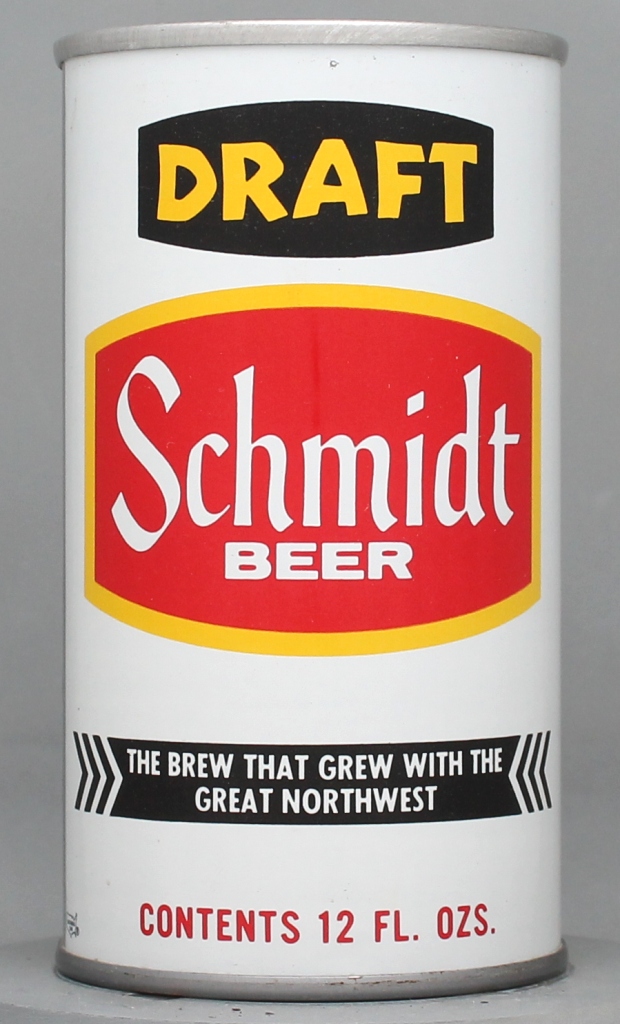 Schmidt Draft 12 Oz Tab Top Can
