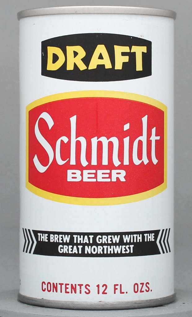 Schmidt Draft 12 Oz Tab Top Can