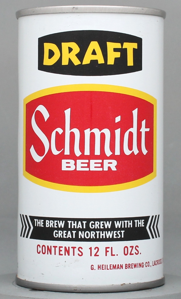 Schmidt Draft 12 Oz Tab Top Can