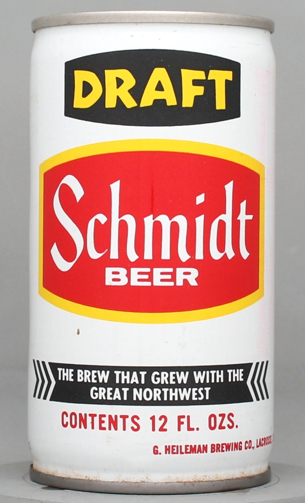 Schmidt Draft 12 Oz Tab Top Can
