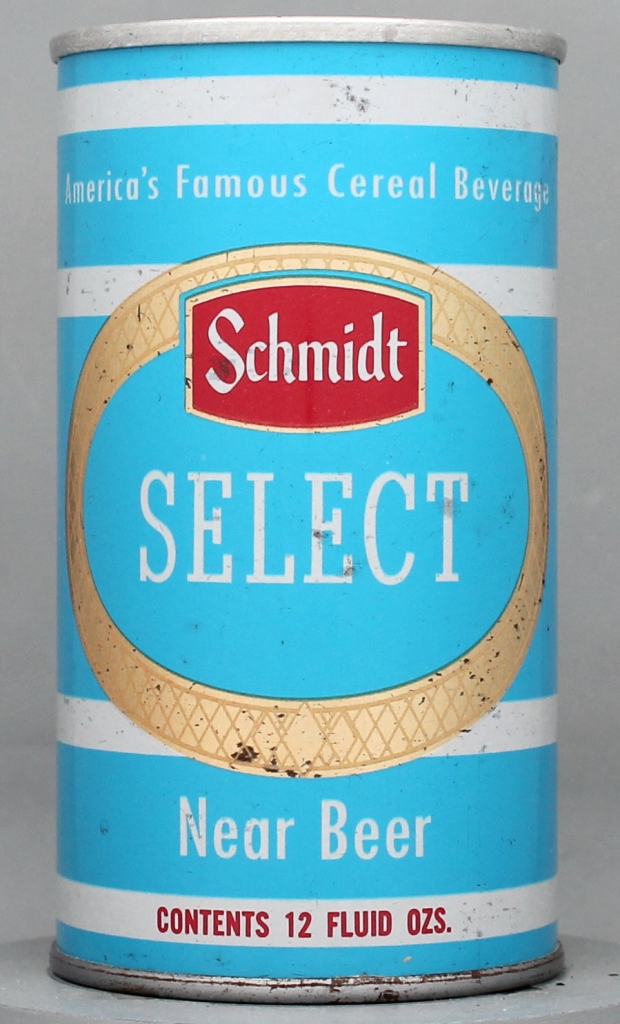 Schmidt Select Near Beer 12 Oz Tab Top Can