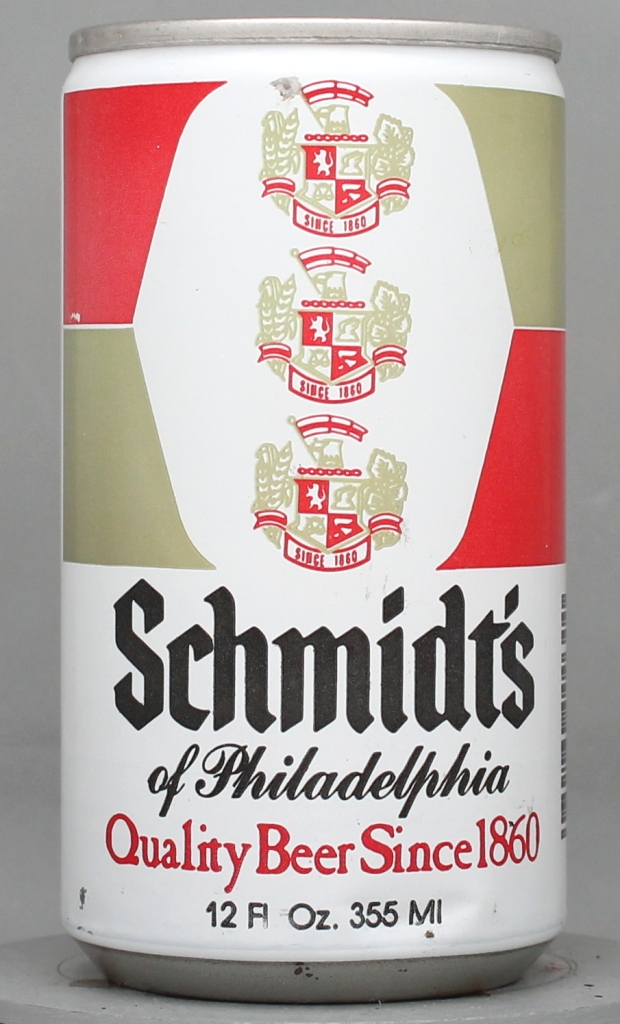 Schmidt's Quality Beer 12 Oz Tab Top Can