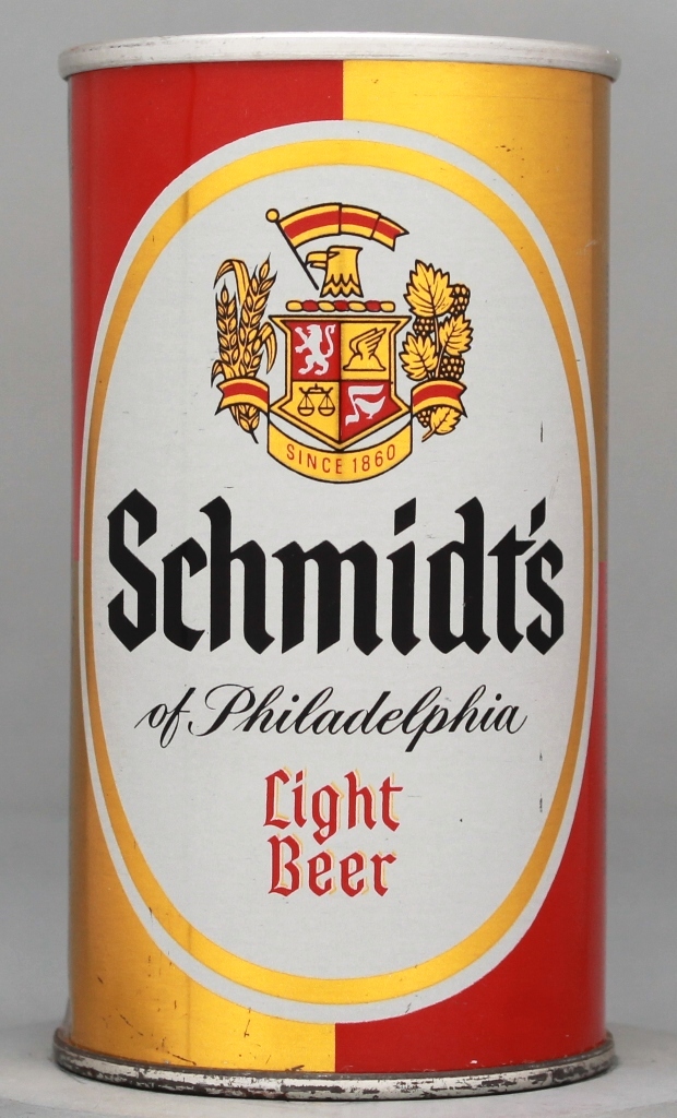 Schmidt's Light Beer 12 Oz Zip/Tab Top Can