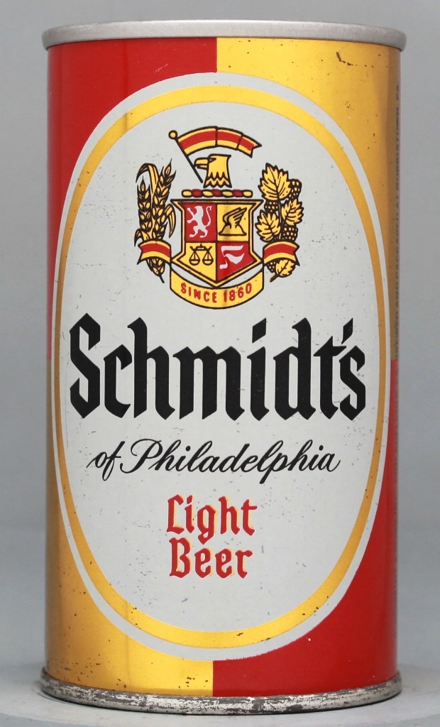 Schmidt's Of Philadelphia Light Beer 12 Oz Zip/Tab Top Can
