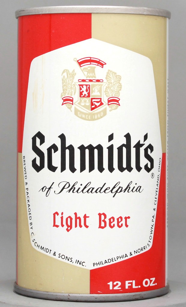 Schmidt's Beer 12 Oz Tab Top Can