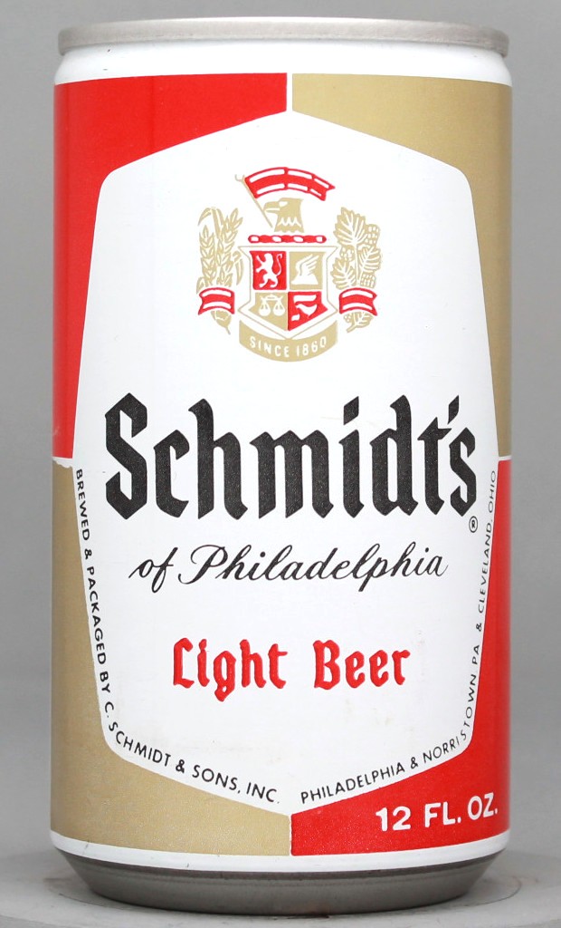 Schmidt's Beer 12 Oz Tab Top Can