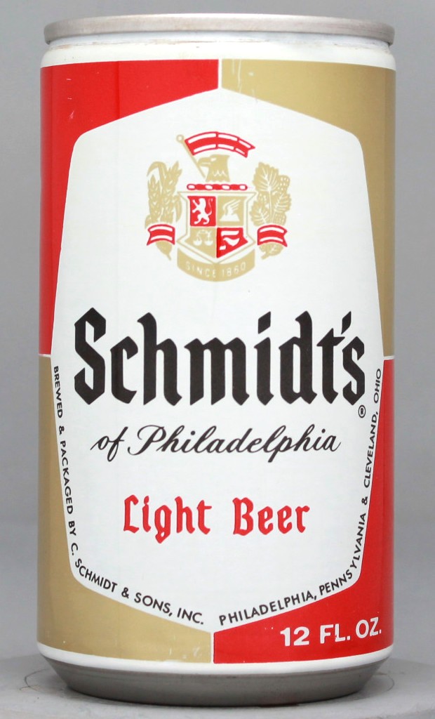 Schmidt's Of Philadelphia Light Beer 12 Oz Tab Top Can