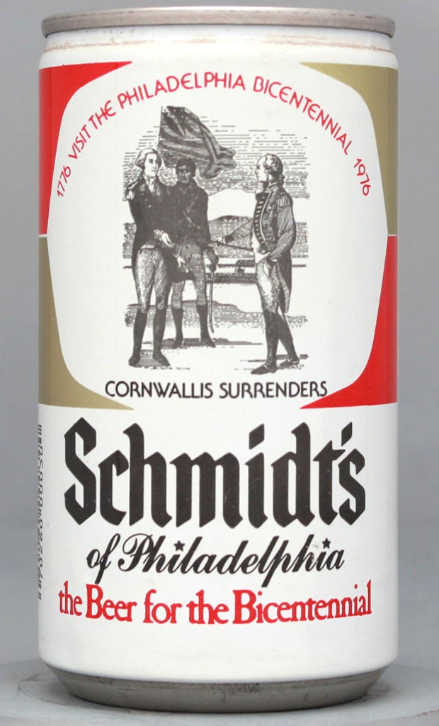 Schmidt's Bicentennial Beer 12 Oz Tab Top Can