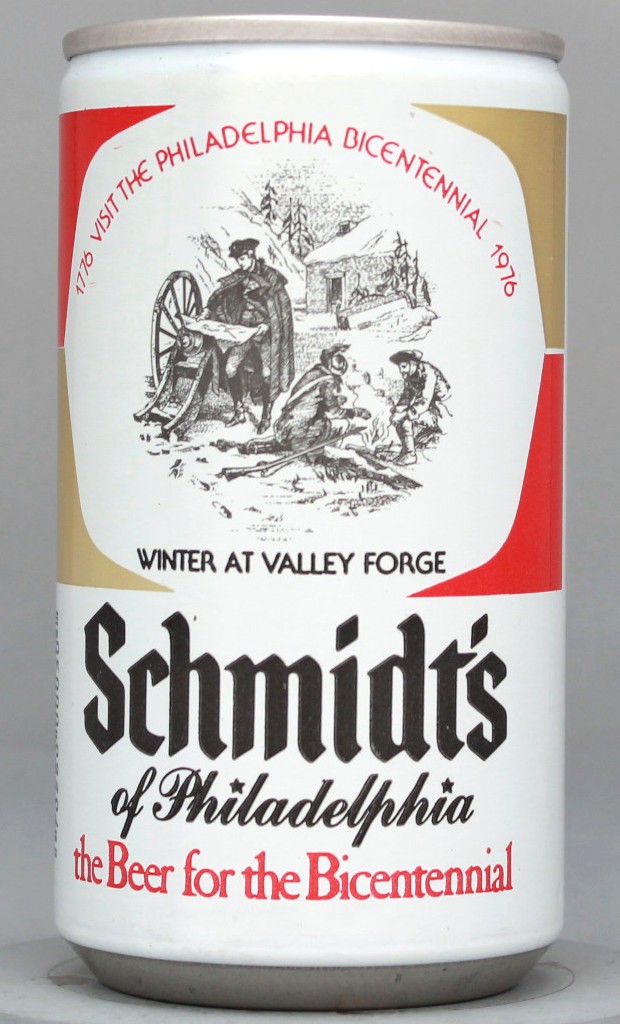Schmidt's Bicentennial Beer 12 Oz Tab Top Can