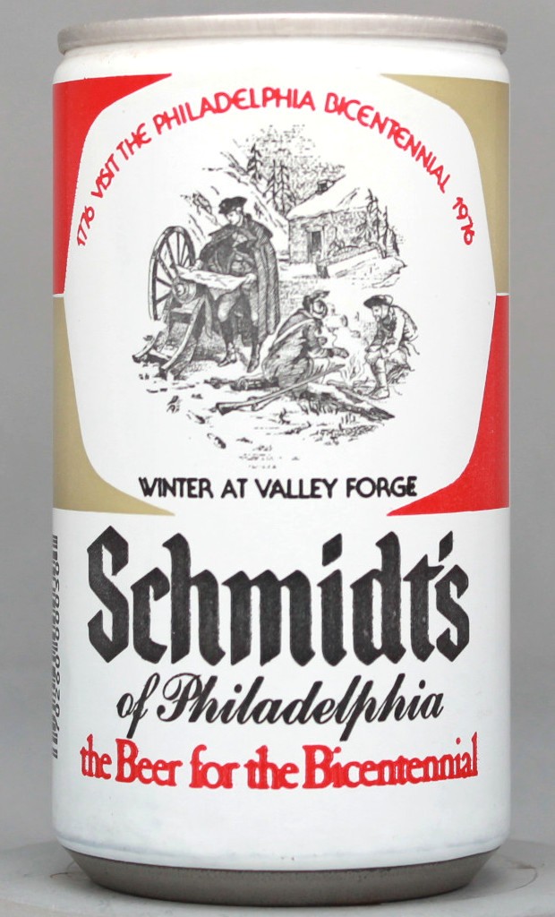 Schmidt's Bicentennial Beer 12 Oz Tab Top Can