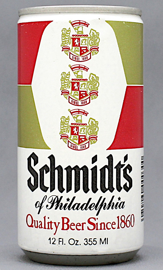 Schmidt's Quality Beer 12 Oz Tab Top Can
