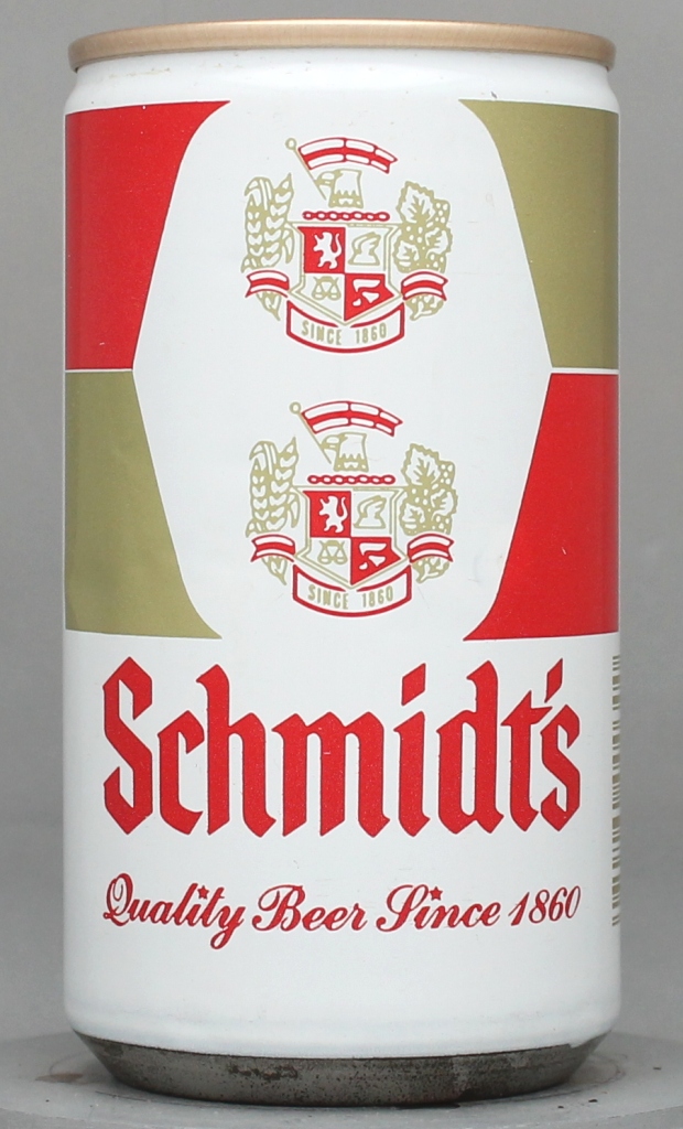Schmidt's Quality Beer 12 Oz Tab Top Can