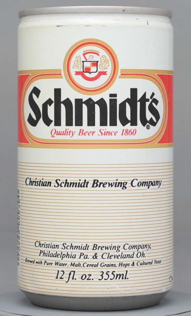 Schmidt's Quality Beer 12 Oz Tab Top Can