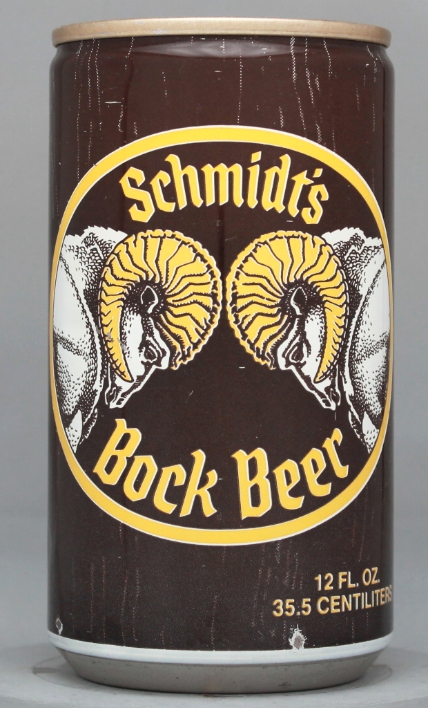 Schmidt's Bock 12 Oz Tab Top Can