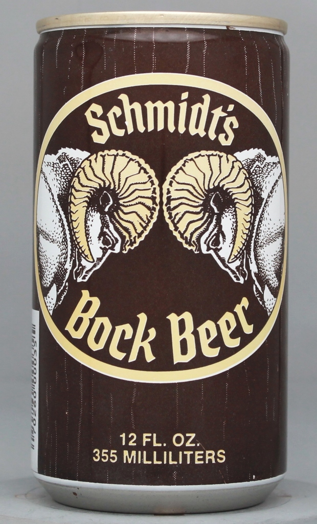 Schmidt's Bock 12 Oz Tab Top Can