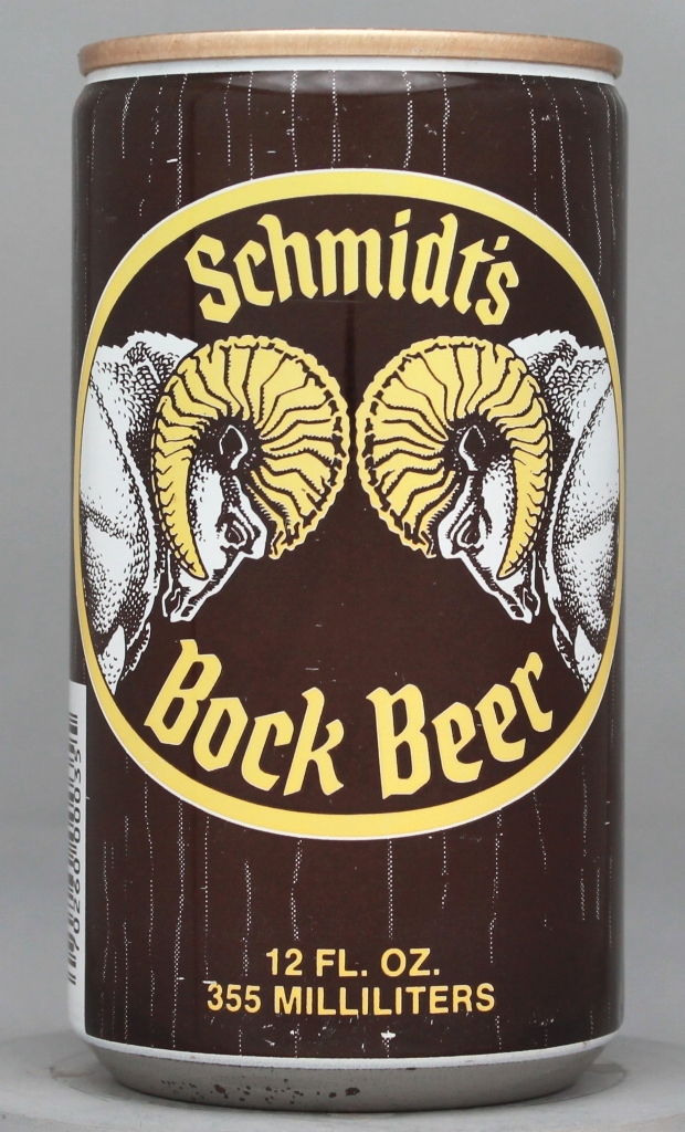 Schmidt's Bock 12 Oz Tab Top Can