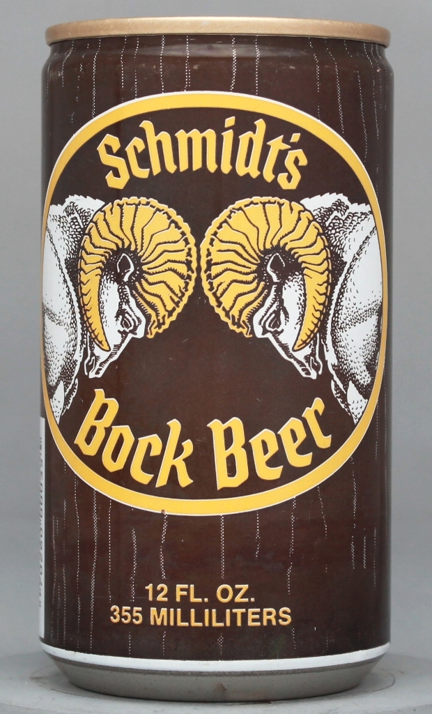 Schmidt's Bock 12 Oz Tab Top Can