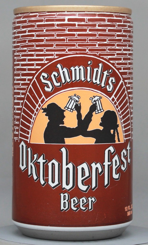Schmidt's Oktoberfest Beer 12 Oz Tab Top Can