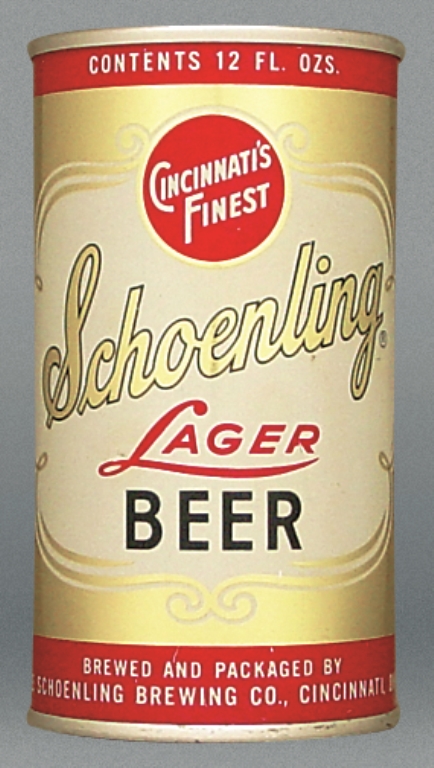 Schoenling Lager Beer 12 Oz Zip Top Can