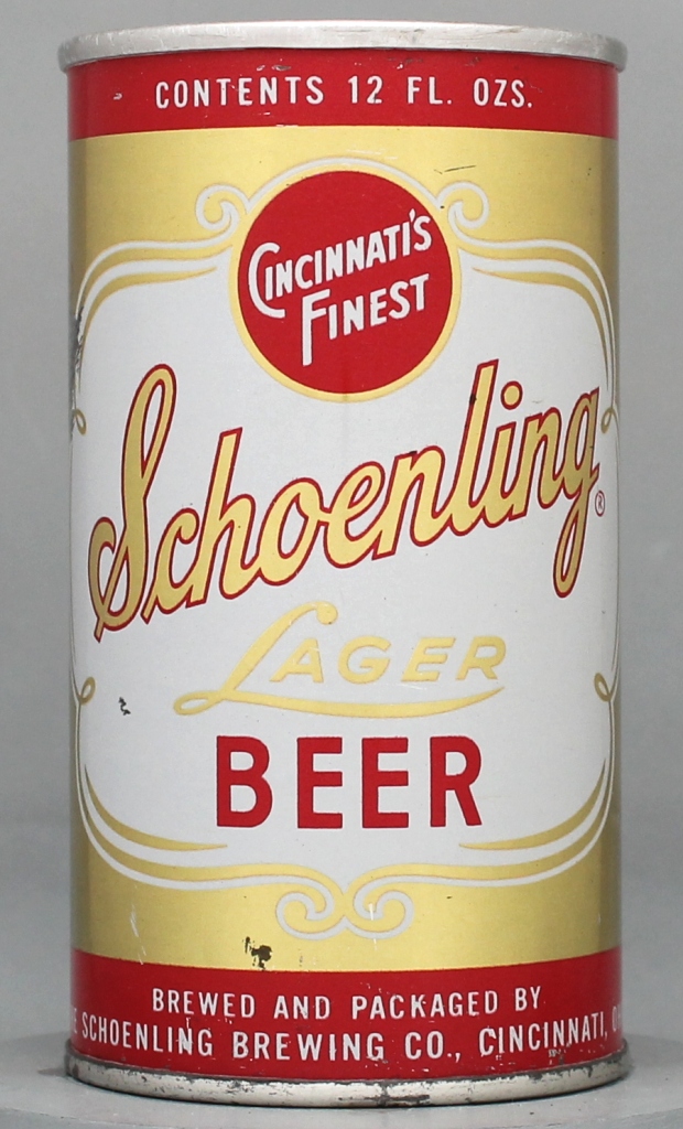 Schoenling Lager Beer 12 Oz Zip Top Can