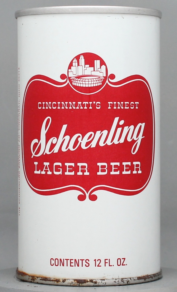 Schoenling Lager Beer 12 Oz Tab Top Can