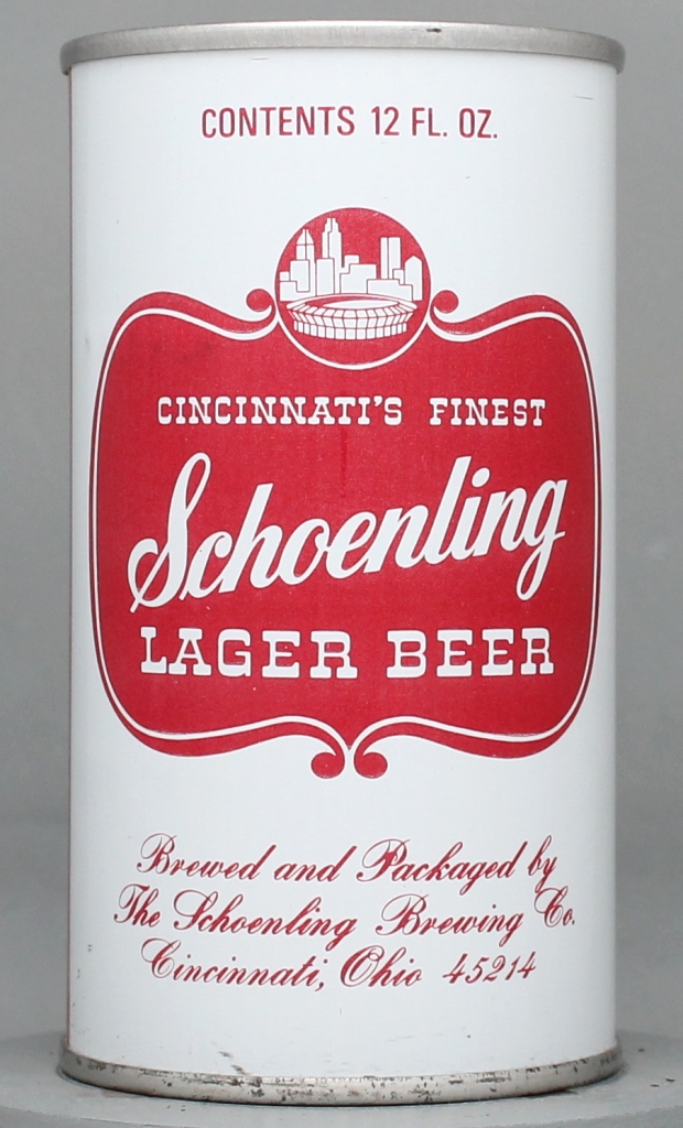 Schoenling Lager Beer 12 Oz Tab Top Can