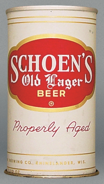 Schoen's Old Lager Beer 12 Oz Zip Top Can