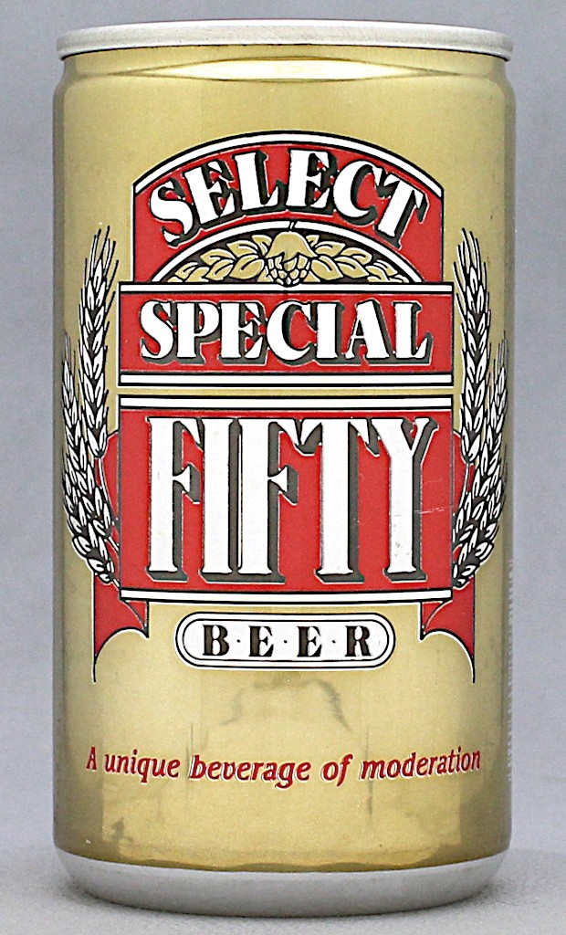 Select Special Fifty Beer 12 Oz Tab Top Can