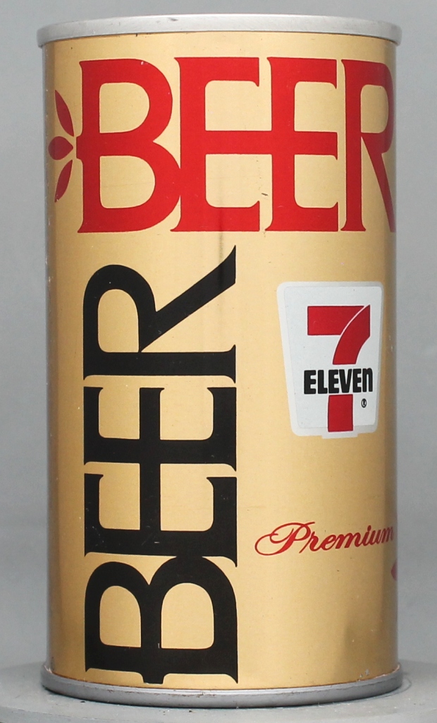 7-eleven Premium Beer 12 Oz Tab Top Can