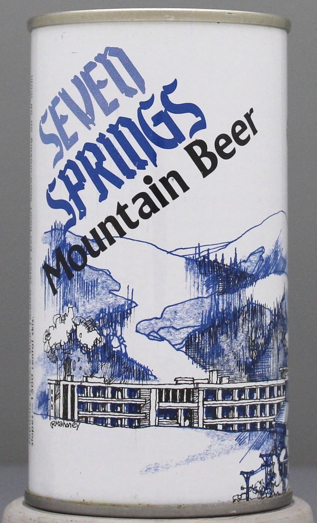 Seven Springs Mountain Beer 12 Oz Tab Top Can