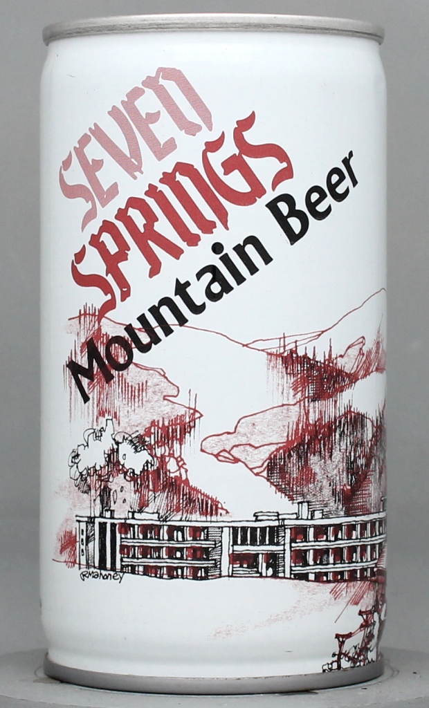 Seven Springs Mountain Beer 12 Oz Tab Top Can
