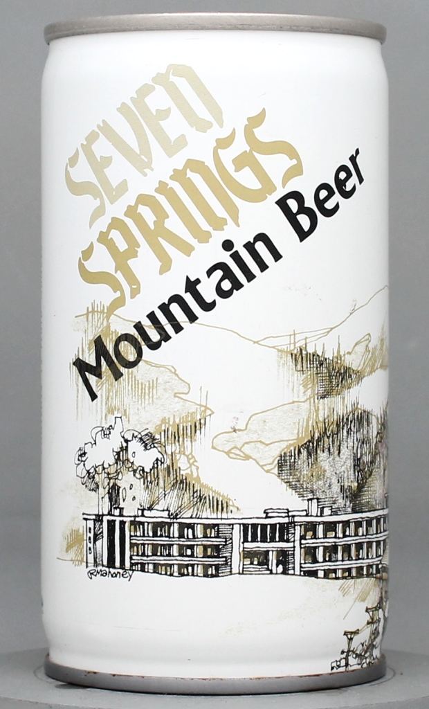 Seven Springs Mountain Beer 12 Oz Tab Top Can