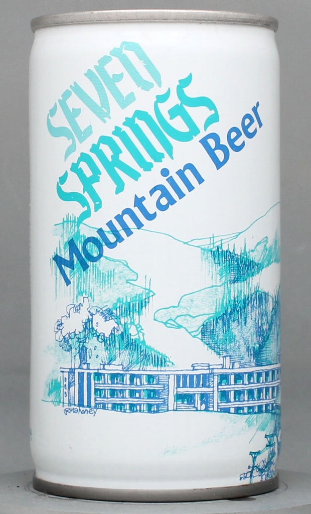 Seven Springs Mountain Beer 12 Oz Tab Top Can