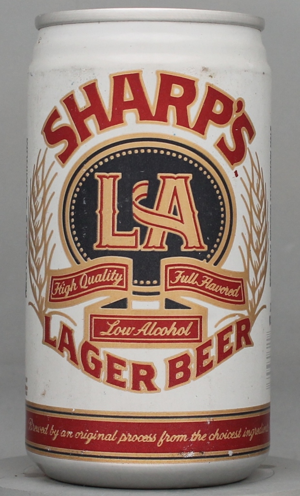 Sharp's La Lager Beer 12 Oz Tab/Stay Top Can