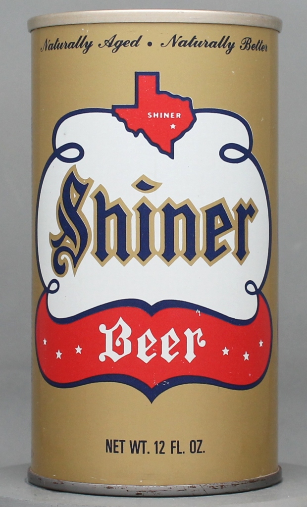 Shiner Beer 12 Oz Tab Top Can
