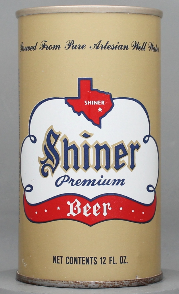 Shiner Premium Beer 12 Oz Tab Top Can